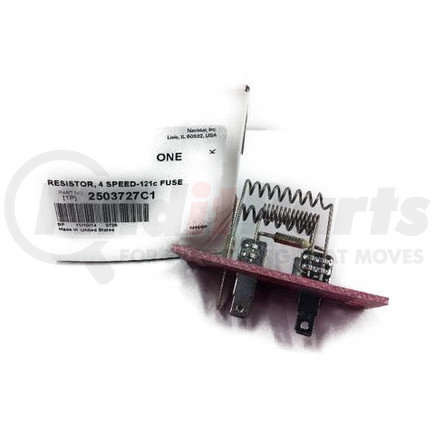 Navistar 2503727C1 INTERNATIONAL RESISTOR 12V 4-SP