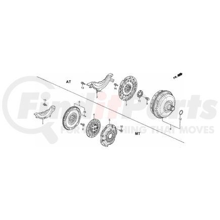 Honda 26000-P0A-306 Converter Assembly, Torque - Honda (26000-P0A-306)