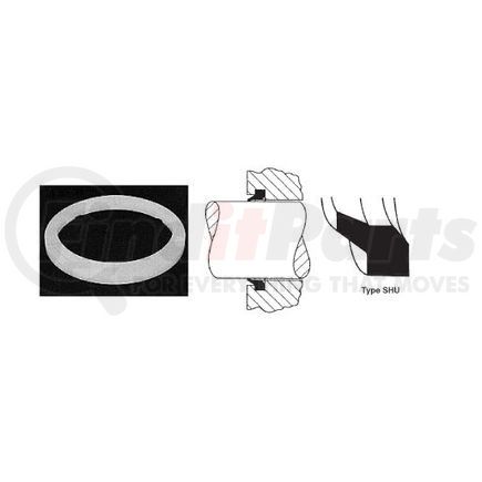 Caterpillar 9X7366 Snap-In Wiper Seal