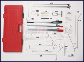 LTI Tools 1000 18 Pc. Supreme Master  Auto Lock-Out Tool Kit