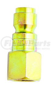 Milton Industries S1810 "P" Style 1/4" NPT Female Plug, 2/cd.