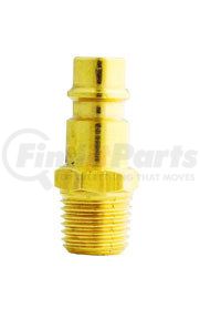 Milton Industries S760 "V" Style Hi-Flo 1/4" Male NPT Plug, 2/cd