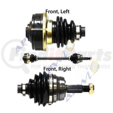 APW International VW8002 CV Half- Shaft