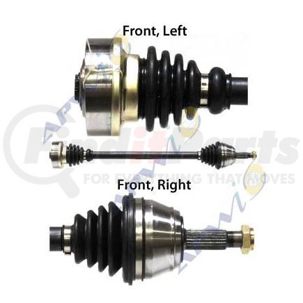 APW International VW8007 CV Half- Shaft