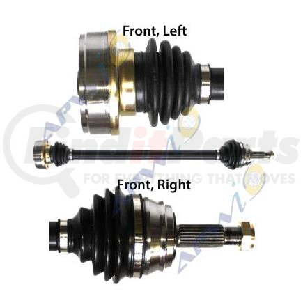 APW International VW8014 CV Half- Shaft