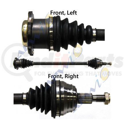 APW International VW8047 CV Half- Shaft