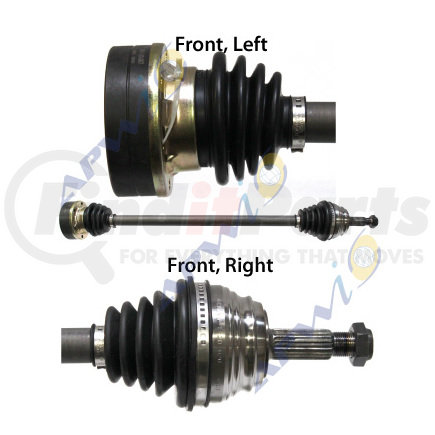 APW International VW8057 CV Half- Shaft