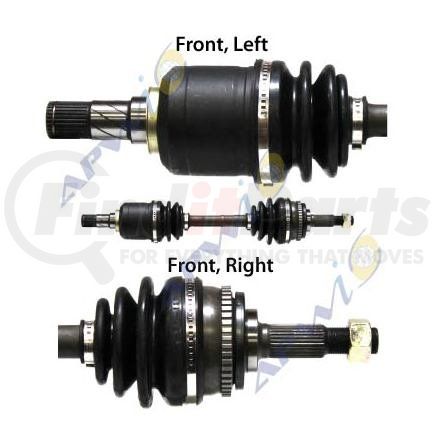 APW International NI8041A CV Half- Shaft