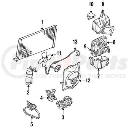 Mitsubishi MB939183 Expansion Valve