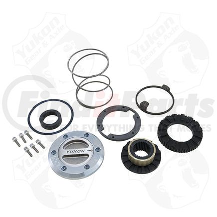 YUKON HARDCORE YHC71004 Yukon Hardcore Locking Hub set for Dana 60, 30 spline. '99-'04 Ford, 1 side only