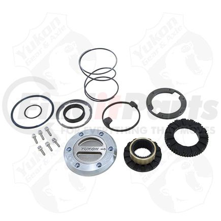 YUKON HARDCORE YHC71009 Locking Hub Set '00-'08 Dodge 1-Ton Front w/ Spin Free Kit 1 Side