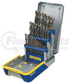 Irwin Hanson 3018003 29 Pc. Titanium Metal Index Drill Bit Set