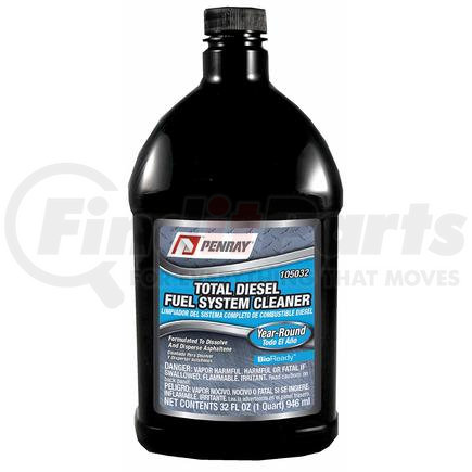 Penray 105032 Total Diesel Fuel System Cleaner, 32 Ounce Bottle