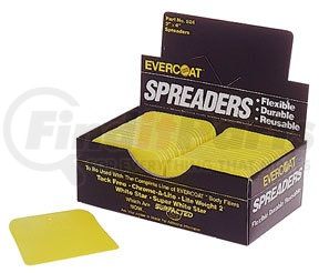 Evercoat 524 Plastic Spreaders, 3" x 4"