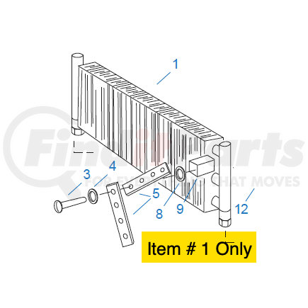 Fuller K1956 KIT-COOLER INSTALLATION