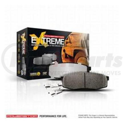 PowerStop Brakes Z36-1274 Power Stop Z36 Truck And Tow Brake Pads - Z36-1274