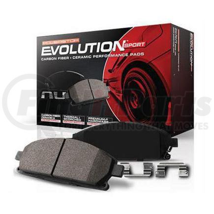 PowerStop Brakes Z23-1405 Power Stop Z23 Evolution Sport Brake Pads - Z23-1405