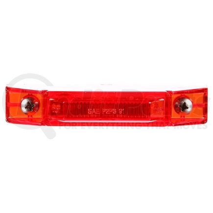 Truck-Lite 35001R3 35 Series, LED, Red Rectangular, 1 Diode, Marker Clearance Light, P2, 2 Screw, Fit 'N Forget M/C, .180 Bullet Terminal/Ring Terminal, 12V, Kit, Bulk