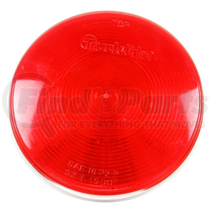 Truck-Lite 40202RP Stop/Turn/Tail Light - 40 Series, Incandescent, Red, Round, 1 Bulb, PL-3, 12V, Pallet