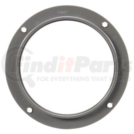 Truck-Lite 50831 Flange Mount, 4" Diameter Lights, Used In Round Shape Lights, Gray ABS