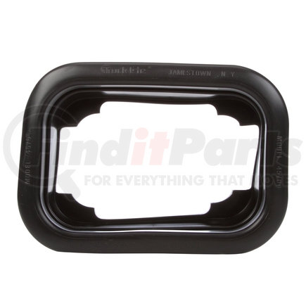 Truck-Lite 457003 Open Back, Black PVC, Grommet for 45 Series and 3.5 X 5 in. Lights, Rectangular