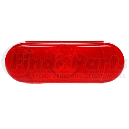 Truck-Lite 60201R Super 60, Vertical/Horizontal Mount, Incandescent, Red Oval, 1 Bulb, Rear Turn Signal, PL-3, 12V