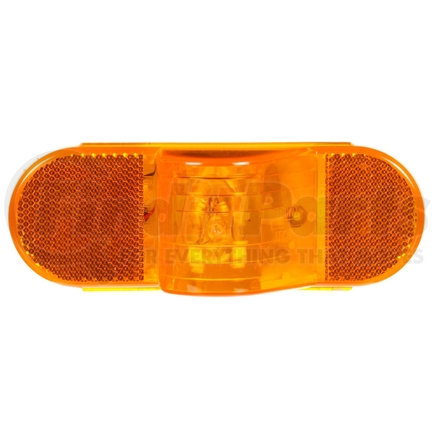 Truck-Lite 60215YP 60 Series, Horizontal Mount, Incandescent, Yellow Oval, 1 Bulb, Side Turn Signal, PL-3, 12V, Pallet