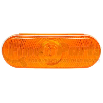 Truck-Lite 60283Y 60 Economy, Incandescent, Yellow Oval, 1 Bulb, Front/Park/Turn, 12V, PL-3