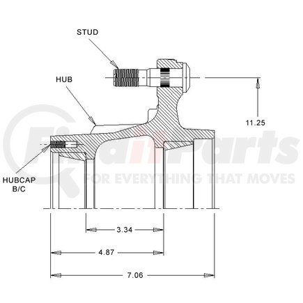 Webb 10209--NT 1020 ABS Assembly W/Cups Only