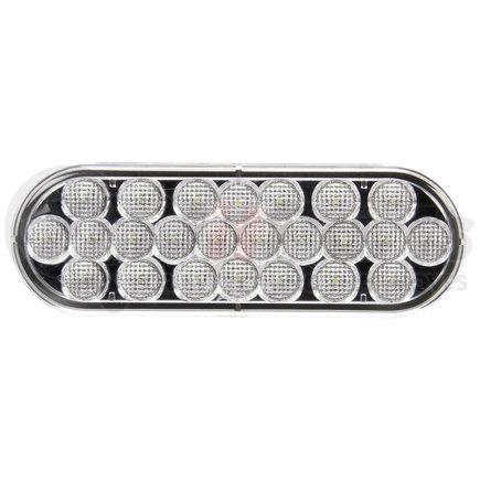 Truck-Lite 6060C-3 Signal-Stat, LED, Clear Oval, 24 Diode, Back - Up Light, PL-2, 12V, Bulk