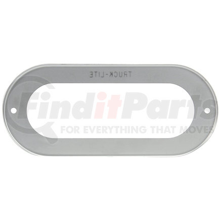 Truck-Lite 60718 Light Cover - 2" x 6", 2 Screw, Stainless Steel, Silver