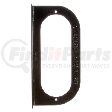 Truck-Lite 60720 Bracket Mount, 2" x 6", 2 Screw, Steel, Black, Flanged