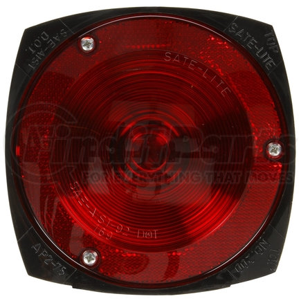 Truck-Lite 80322R 7 - In - 1, Incandescent, Red Acrylic Lens, Combo Box Light, 2 Stud , Hardwired, Blunt Cut, 12V