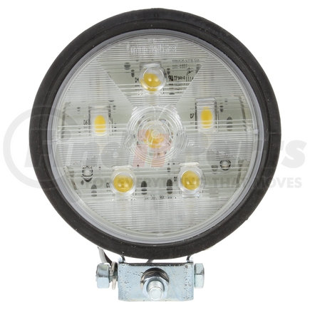 Truck-Lite 81260 LED Flood Light - 81 Series, 4", Round, Multiple Patterns, 250 Lumens, 6 Diodes, Hardwired/Blunt-Cut