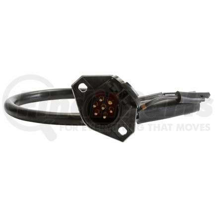 Truck-Lite 88896 88 Series Main Cable Harness - 4 Plug, 27 in., with 2 Position .180 Bullet Terminal Breakout, 10/8/20 Gauge, Female 7 Pole Plug, 2 Position .180 Bullet, Female 7 Pole Plug