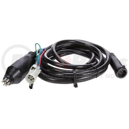Truck-Lite 88902 Wiring Harness - 88 Series, 4 Plug, 18 in. Abs, 8, 10, 12 Gauge, Male 7 Pole Plug, Female 7 Pole Plug, 2 Position .180 Bullet Terminal, Packard Connector 12124587