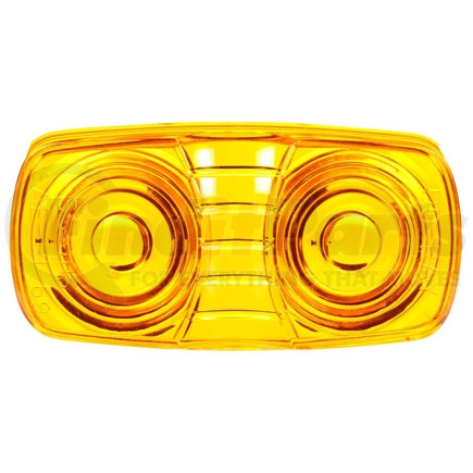 Truck-Lite 9007A-3 Signal-Stat, Oval, Yellow, Acrylic, Replacement Lens for M/C Lights (1201, 1203, 1204, 1211A, 1213A, 1215, 1216A, 1253 ), Snap-Fit, Bulk