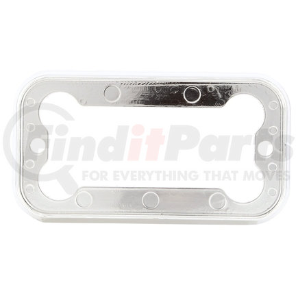 Truck-Lite 92880 Bracket Mount - 92871 Series Lights, Used In Rectangular Shape Lights, Chrome Polycarbonate, 2 Screw Bracket Mount