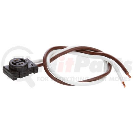 Truck-Lite 94237 Strobe Plug, 16 Gauge GPT Wire, Fit 'N Forget M/C, Stripped End, 11.5 in.