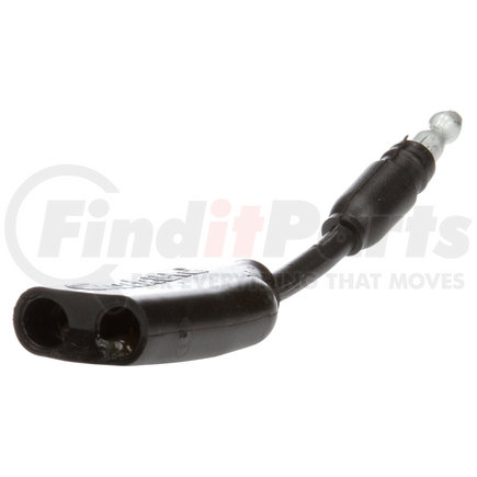 Truck-Lite 96955 2 Plug, 3 In. Identification, License Harness, 14 Gauge, Female .180 Bullet, .180 Bullet