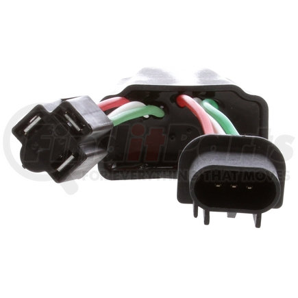Truck-Lite 96830 Headlight Plug, 16 Gauge Sxl Wire, H4 Connector, H13 Connector, 4.5 In.