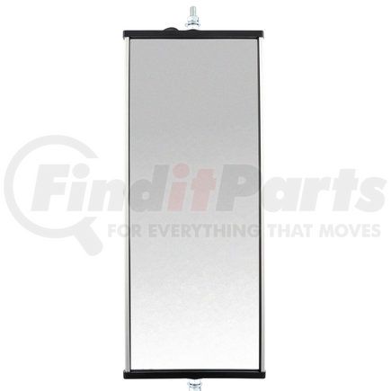 Truck-Lite 97630 Economy, 6 x 16 in., West Coast Heated and Lighted Mirror, Silver Aluminum