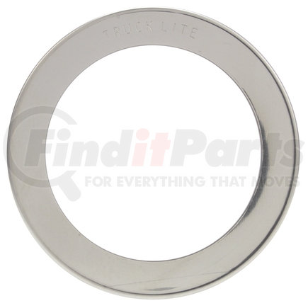 Truck-Lite 97334 Security Flange, Super 44 Lights, Used In Round Shape Lights, Chrome Stainless Steel, Flange Mount