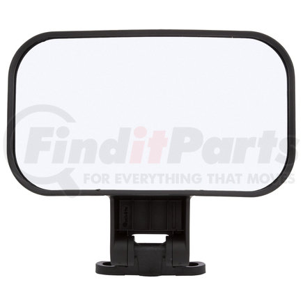 Truck-Lite 97384 6.89 x 9.41 In., Black Plastic, Flat Mirror, Universal