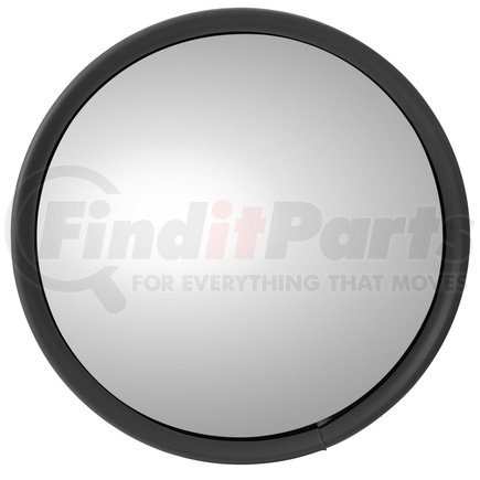 Truck-Lite 97863 Cross View, 10.5 In., Metal Steel Convex Mirror, Round, Universal Mount