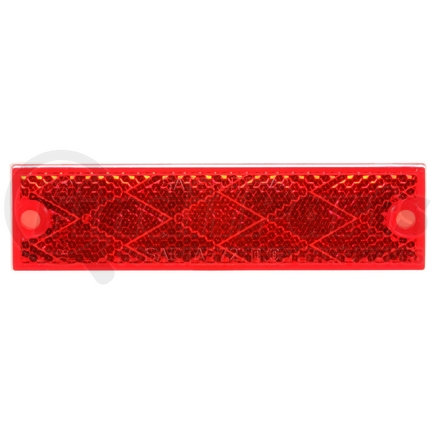 Truck-Lite 98003R Rectangle, Red, Reflector, 2 Screw Or Adhesive Mount