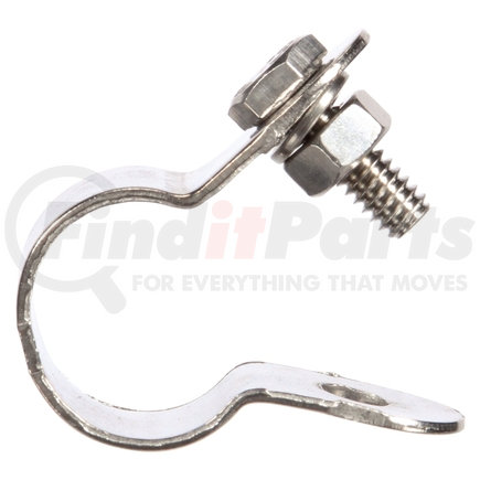 Truck-Lite 97732 0.75 x 1.75 In., Universal Side Clamp, Silver Steel