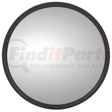 Truck-Lite 97815 Centered Stud, 7.5 In., Silver Stainless Steel Convex Mirror, Round, Universal Mount