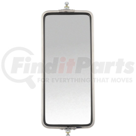 Truck-Lite 97822 OEM Style, 7 x 16 In., West Coast Mirror, Silver Stainless Steel