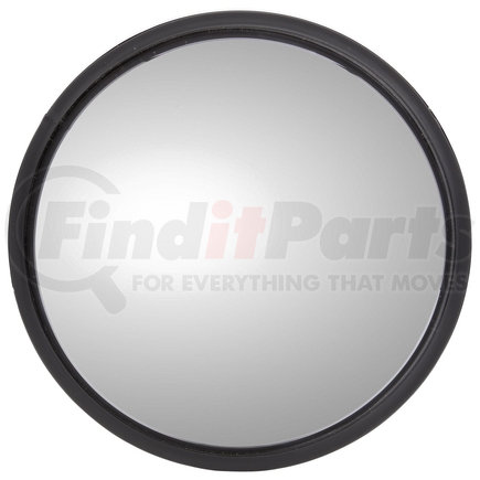 Truck-Lite 97831 Full Bubble/ Wide Angle, 8.5 In., Black Painted Steel Convex Mirror, Round, Universal Mount